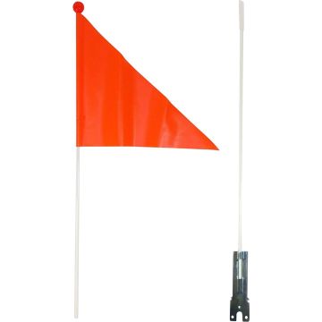Fietsvlag Edge Oranje - Deelbaar