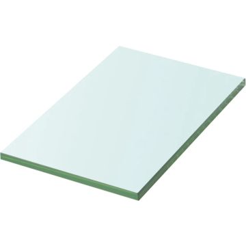 vidaXL Wandschap transparant 20x12 cm glas