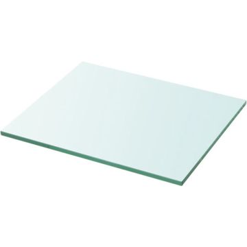 vidaXL Wandschap transparant 30x25 cm glas