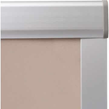 vidaXL Rolgordijn verduisterend beige CK02