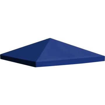 vidaXL Prieeldak 310 g/m² 3x3 m blauw