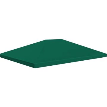 vidaXL Prieeldak 310 g/m² 4x3 m groen