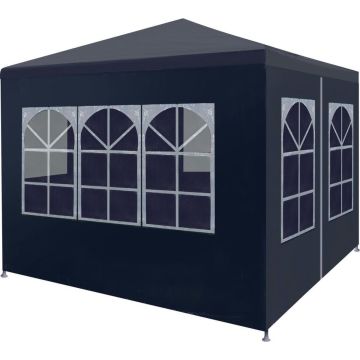 vidaXL Partytent 3x3 m blauw