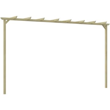 vidaXL Pergola 360x200x60 cm geïmpregneerd grenenhout