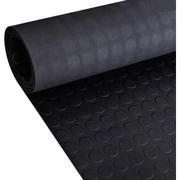 vidaXL Vloermat anti-slip 3 mm 1,5x2 m rubber stip