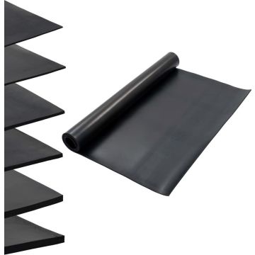 vidaXL Vloermat anti-slip 6 mm 1,2x2 m rubber glad