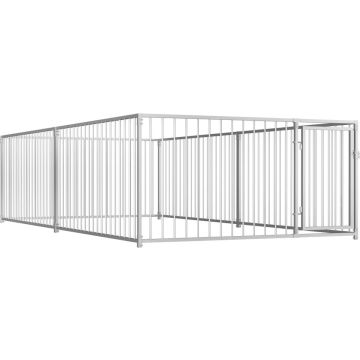 vidaXL Hondenkennel voor buiten 200x400x100 cm