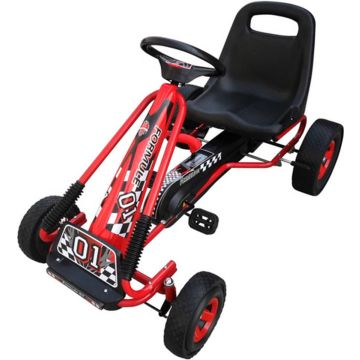 vidaXL Skelter F1 Junior rood