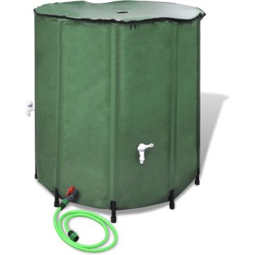 vidaXL Inklapbare Watertank 500L (Groen)