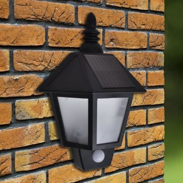 Solar-wandlamp met bewegingsensor 2 st