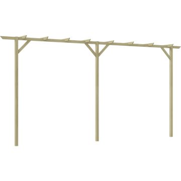 vidaXL Pergola 400x40x205 cm hout