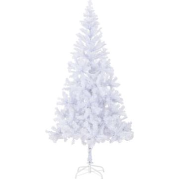 vidaXL Kunstkerstboom met stalen standaard 210 cm 910 takken