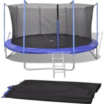 vidaXL Veiligheidsnet voor 3,96 m ronde trampoline