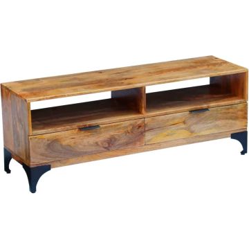 vidaXL Tv-meubel 120x35x45 cm mangohout