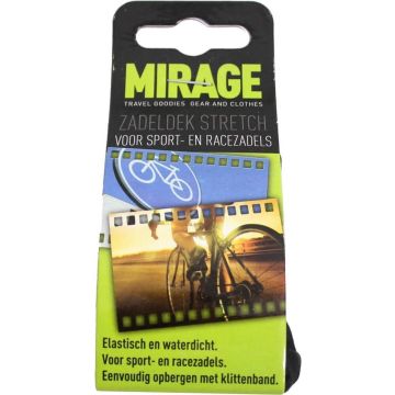 Mirage Zadeldek Universeel Tour Zwart