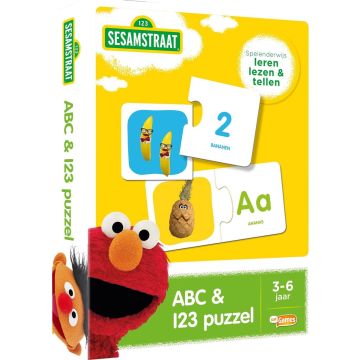 Sesamstraat ABC &amp; 123 puzzel