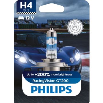 Philips Reservelamp Auto H4 55/60w 12v Transparant