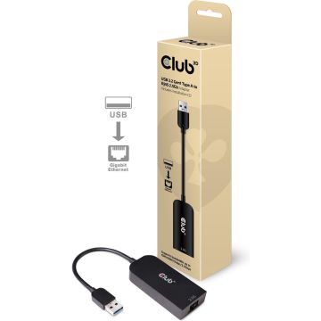 club3D CAC-1420 Netwerkadapter 2.5 GBit/s USB 3.2 Gen 1, RJ45