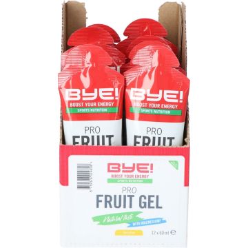 BYE! PRO Fruit Gel - Banana - 12 x 60 ml