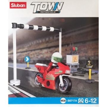 Sluban Racemotor Town Junior Bouwset - M38-B0717A
