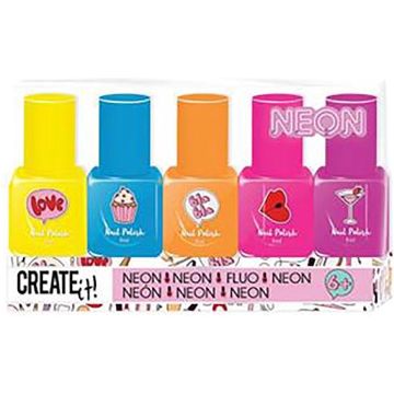 Create it! Nagellak Neon 5-pack display