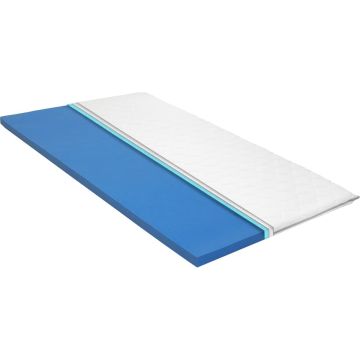 vidaXL Topmatras 6 cm visco-traagschuim 160x200 cm