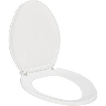 vidaXL Toiletbril soft-close met quick-release ontwerp wit