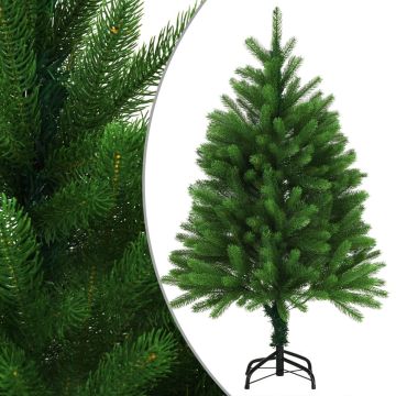 vidaXL Kunstkerstboom met levensechte naalden 120 cm groen