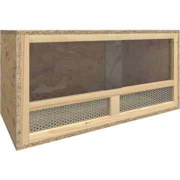 vidaXL Terrarium 60x30x30 cm bewerkt hout