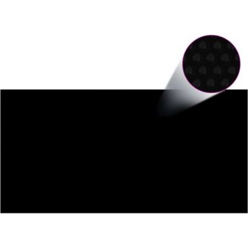 vidaXL Zwembadhoes 600x300 cm PE zwart