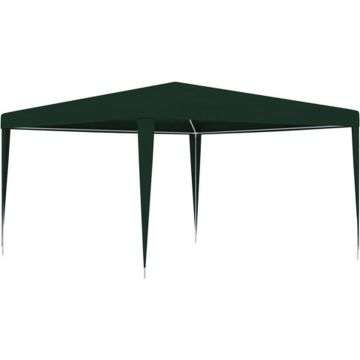 vidaXL Partytent professioneel 90 g/m² 4x4 m groen