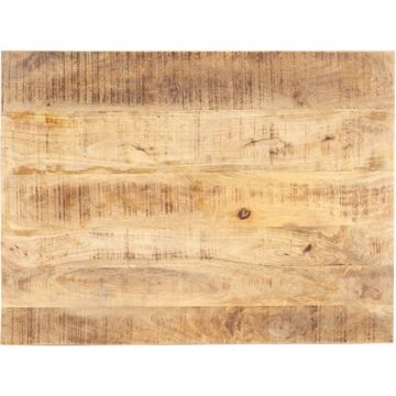 vidaXL Tafelblad 15-16 mm 90x60 cm massief mangohout