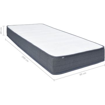 vidaXL Boxspringmatras 200x80x20 cm