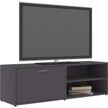 vidaXL Tv-meubel 120x34x37 cm bewerkt hout grijs
