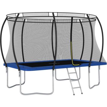 vidaXL Trampolineset rechthoekig 150 kg 335x244x90 cm