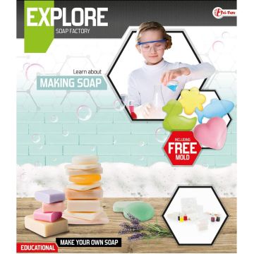 Toi Toys Explore Wetenschap set - zeep maken vanaf 8 jaar