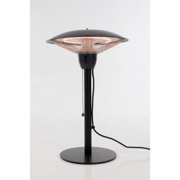Sunred - Heater Barcelona Table 1500 - Terrasverwarmer elektrisch - Metaal - Zwart