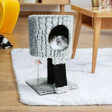 Excellent Houseware Krabpaal - Kattenboom - Kattenboom - Cat cave - 30x30x40 cm