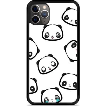 iPhone 11 Pro Max Hardcase hoesje Panda Emotions