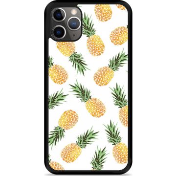 iPhone 11 Pro Max Hardcase hoesje Ananas