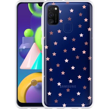Samsung Galaxy M21 Hoesje Stars - Designed by Cazy