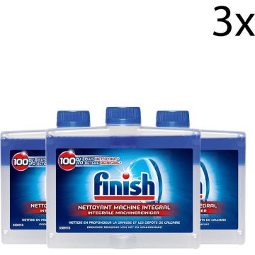 Finish Integrale Machinereiniger Regular Vaatwasser - 250 ml x3