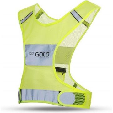 Gato X Vest Reflective - reflectievest - geel - maat L
