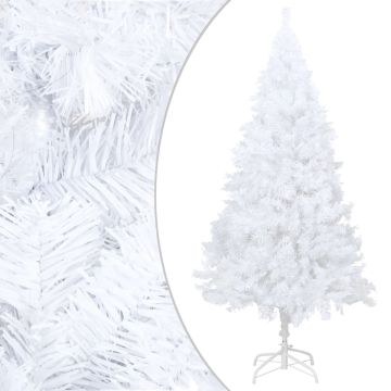 vidaXL Kunstkerstboom met dikke takken 240 cm PVC wit