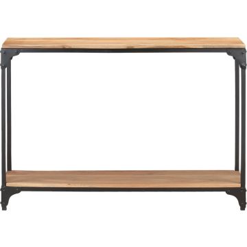 vidaXL Wandtafel 110x30x75 cm massief acaciahout