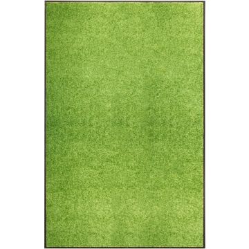 vidaXL Deurmat wasbaar 120x180 cm groen