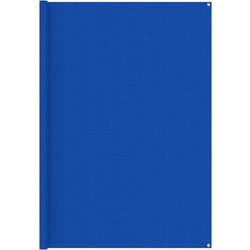 vidaXL Tenttapijt 250x600 cm HDPE blauw