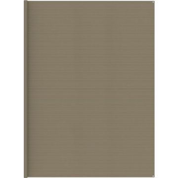 vidaXL Tenttapijt 400x400 cm taupe