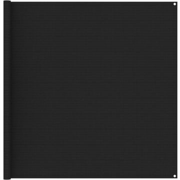 vidaXL Tenttapijt 200x400 cm zwart