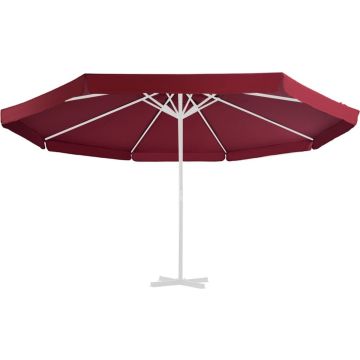 vidaXL Vervangingsdoek voor parasol 500 cm bordeauxrood